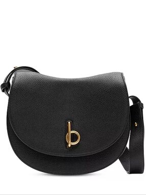Burberry Medium Rocking Horse Leather Saddle Bag